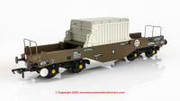 38-345B Bachmann BR FNA Nuclear Flask Wagon Flat Floor With Flask - Era 8.